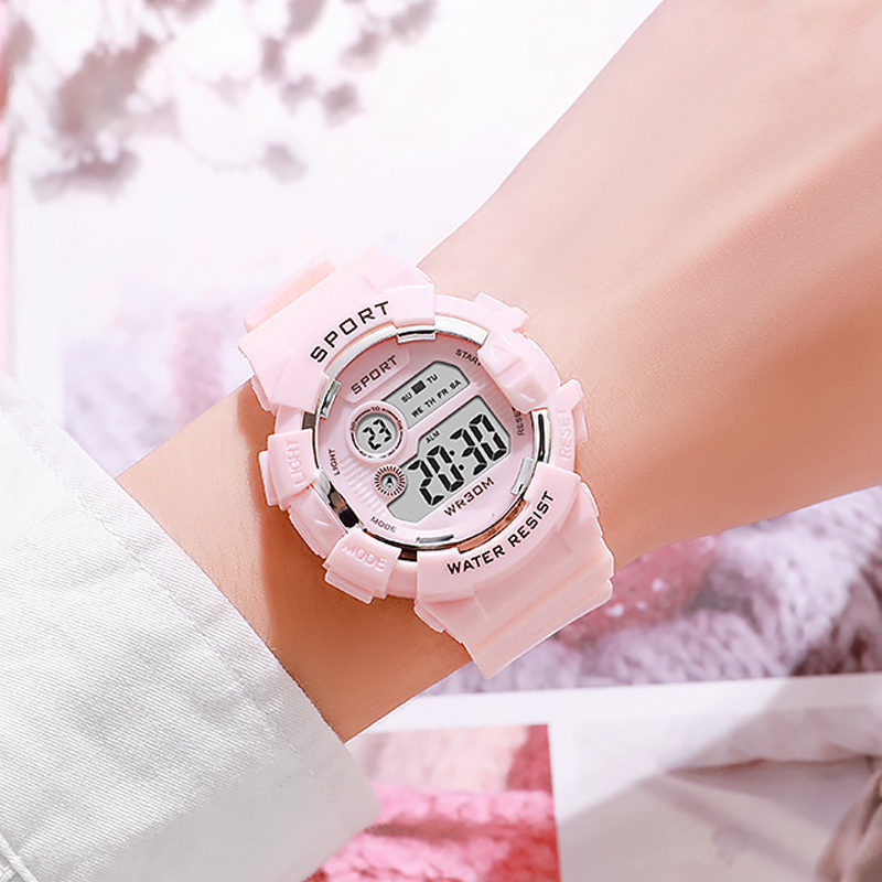 Smartwatch Watches Digital - Jam tangan Digital anak, jam tangan