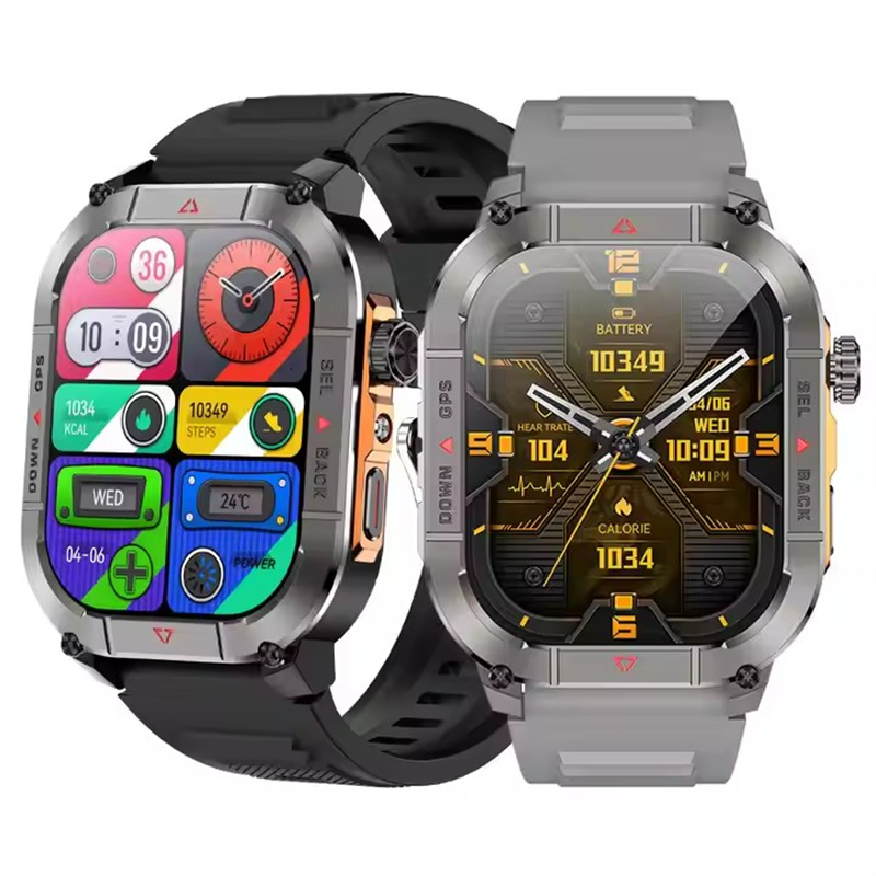 Smartwatch Watches Digital - Jam Tangan Pintar Pria HK84 Baru