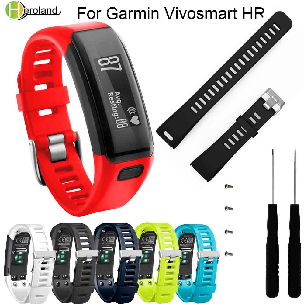 Tag Watches Smartwatch - Untuk Garmin Vivosmart HR gelang silikon