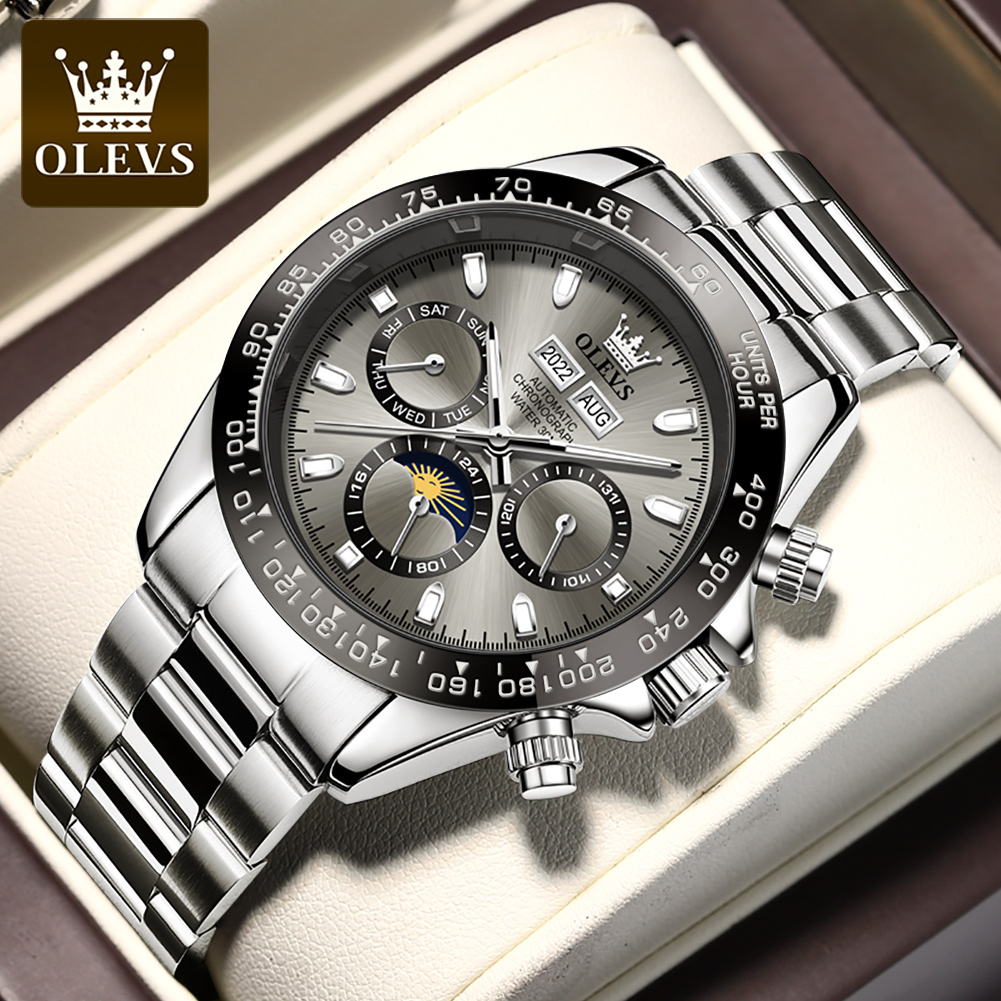 Watches Omega - OLEVS jam tangan mekanis otomatis, arloji
