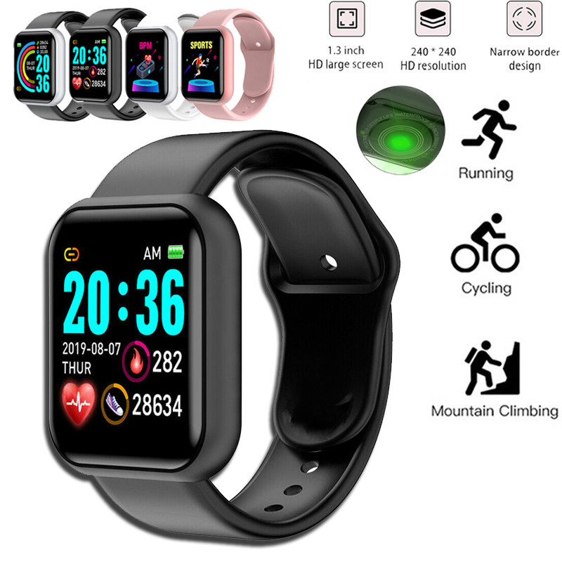 Smartwatch Watches Digital - Digital Watch Tekanan Darah Heart Rate