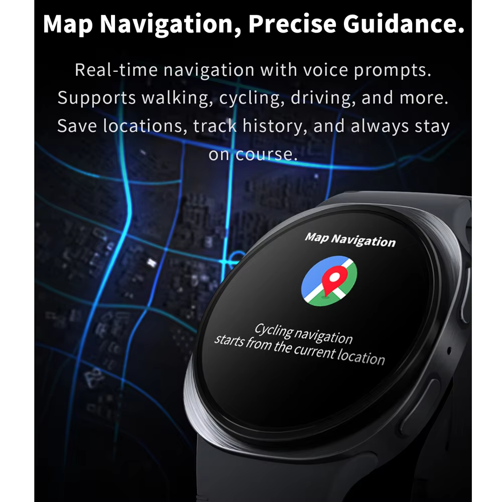 Jam Tangan Pintar GPS 2026 unt - Smartwatch Professional Watches For Men ulasan dan harga