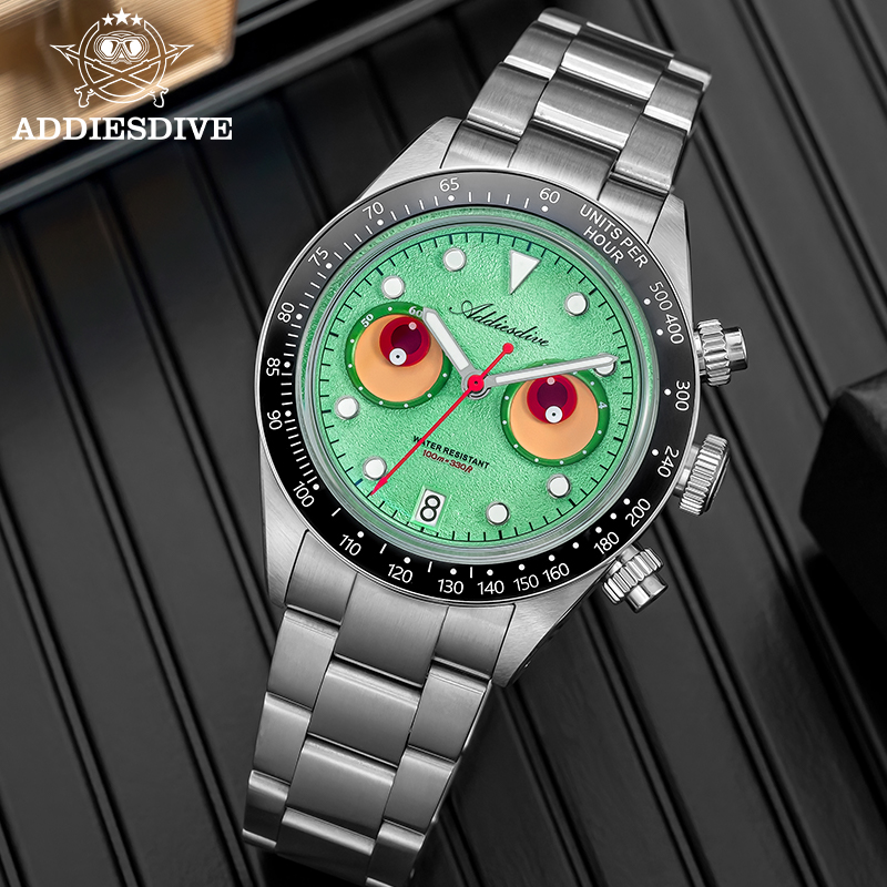 Jam Tangan Pria ADDIESDIVE Mer - Watch Crown Pusher ulasan dan harga