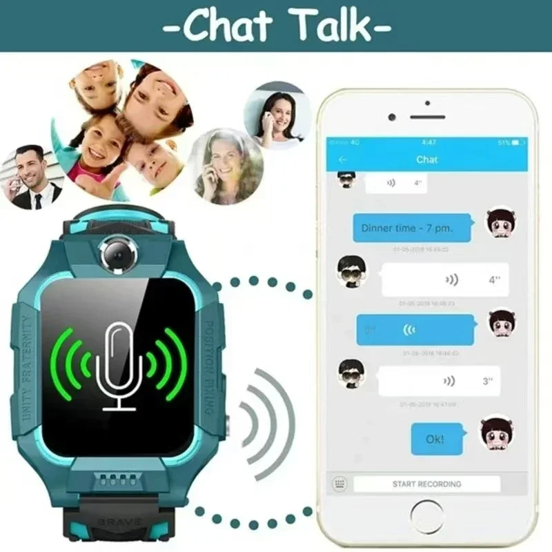 Jam Tangan Pintar Anak Lenovo  - Smartwatch Watches Gift For Boys ulasan dan harga