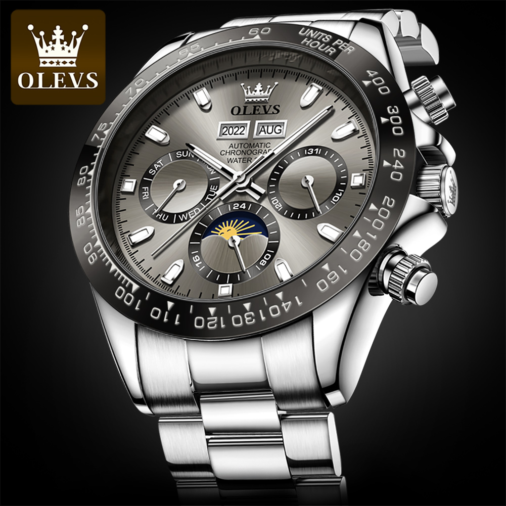 OLEVS jam tangan mekanis otoma - Watches Omega ulasan dan harga