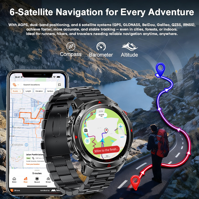 T-Rex 3 Pro Jam Tangan Pintar  - Smartwatch Professional Watches For Men ulasan dan harga