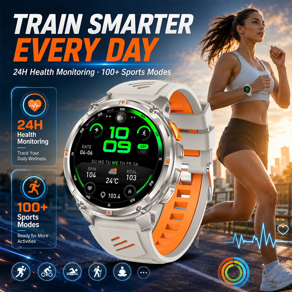 Jam Tangan Pintar Outdoor Ultr - Smartwatch Rugged Watches For Men ulasan dan harga