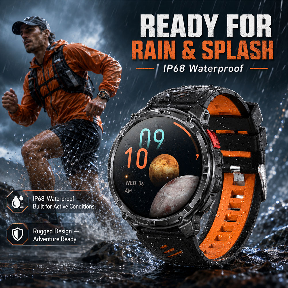 Jam Tangan Pintar Outdoor Ultr - Smartwatch Rugged Watches For Men ulasan dan harga
