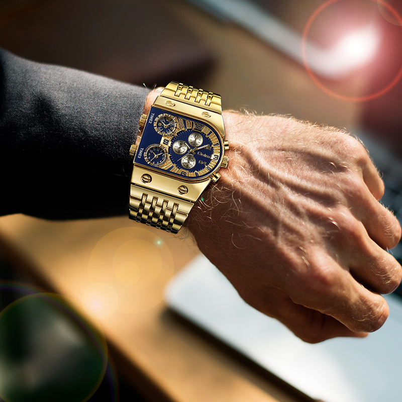 Oulm jam tangan pria, ukuran b - Watches Omega ulasan dan harga