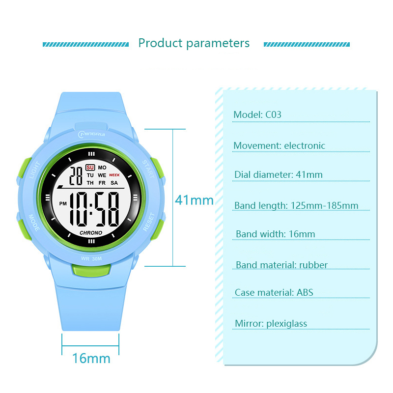 Utthai jam tangan anak jam tan - Smartwatch Watches Digital ulasan dan harga